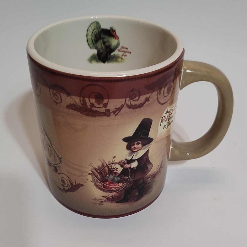 Bethany Lowe Designs Thanksgiving Memories Mug